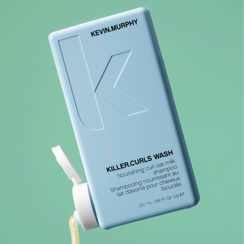 KEVIN.MURPHY Killer.Curls Wash 250ml - Живильний шампунь з вівсяним молоком для кучерявого волосся - фото №1